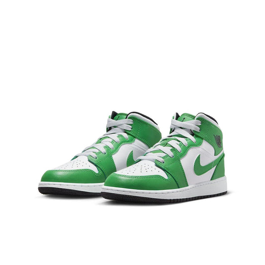 Air Jordan 1 Mid Lucky Green