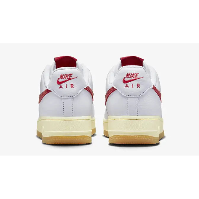 Nike Air Force  WHITE RED GUM